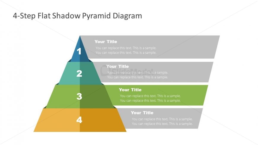 4 Steps Level 3 Pyramid Template 