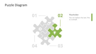 PowerPoint Puzzle Step 2 Diagram 