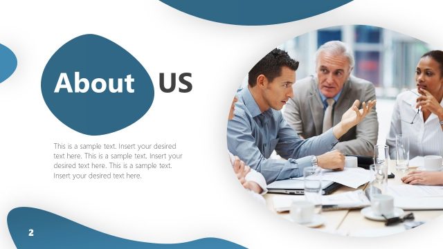 About Us Business Introduction Template