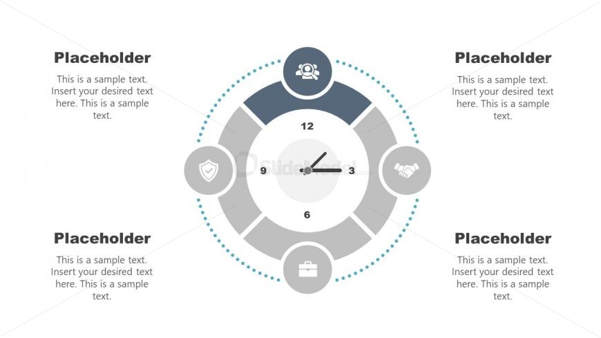 Step 1 of Circular Time Management Digram