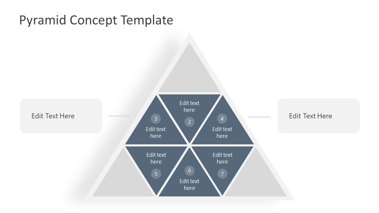 Editable Pyramid Diagram Powerpoint Slidemodel 3826