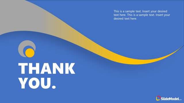 Simple Presentation PowerPoint Thank You Slide