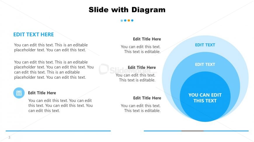 Concentric Circles Template for General Purpose PowerPoint