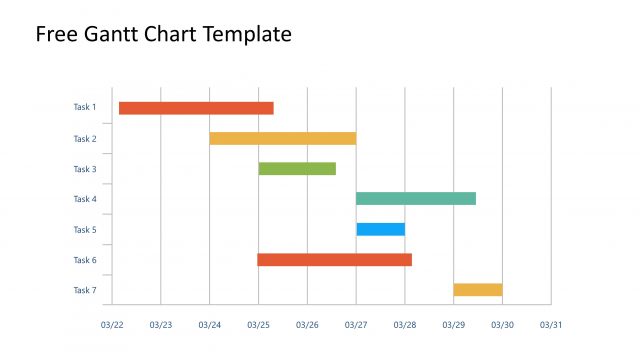Free PowerPoint Gantt Chart Template