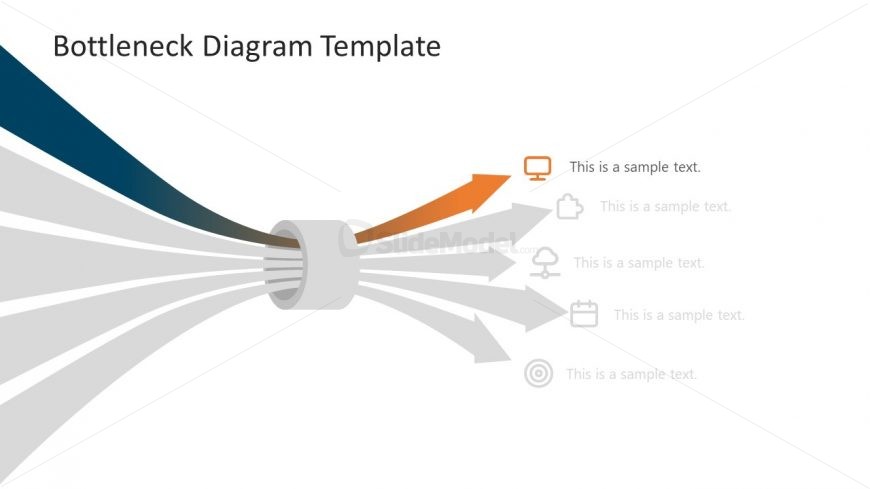 PowerPoint Diagram Arrow 1 Template