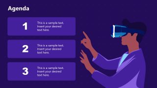 Presentation of VR Technology in PowerPoint 