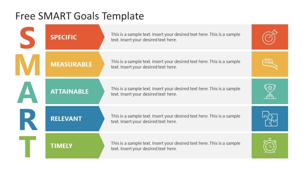 smart goals assignment template