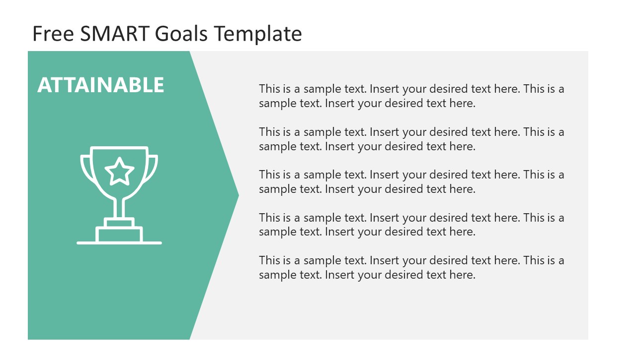 Free Smart Goals PowerPoint Template SlideModel