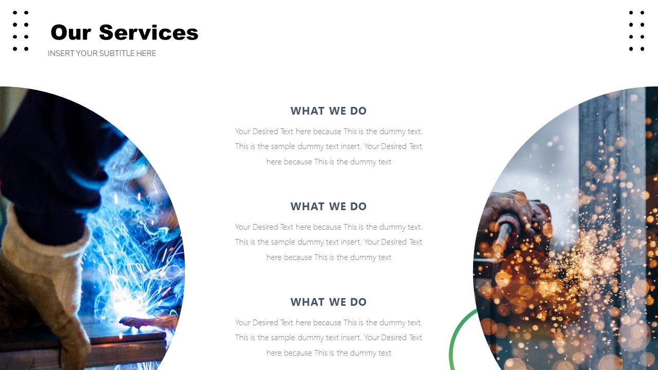 PowerPoint Services Template Company Profile 