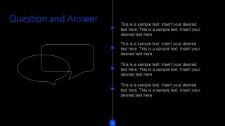 Slide for Question/Answers - Powerpoint Free Template