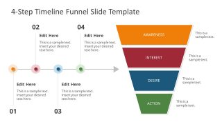 Free Timeline Funnel PPT Template