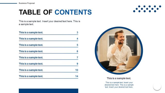 Free General Purpose Template – Table of Contents