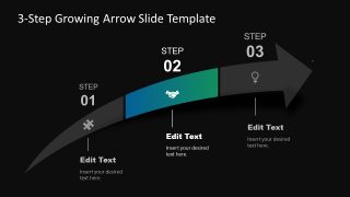 Arrow Diagram Free PPT Template 