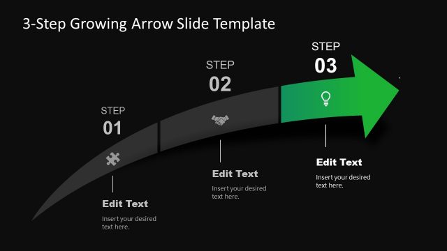 Free Arrow Template – Slide for Third Step