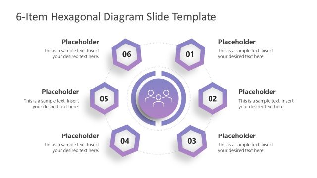 Infographic Hexagonal Diagram for PowerPoint Presentations