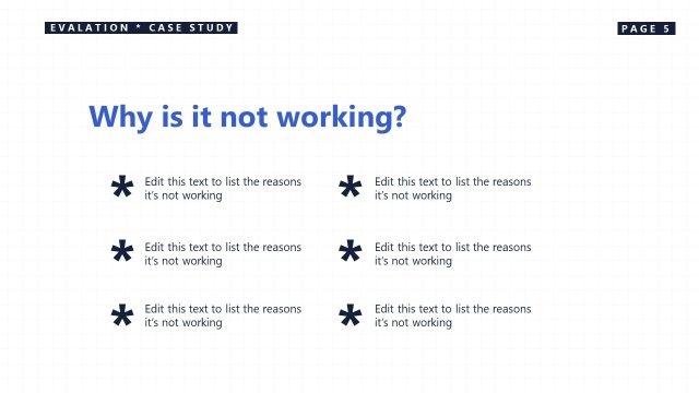 Why The Idea Is Not Working Discussion Slide