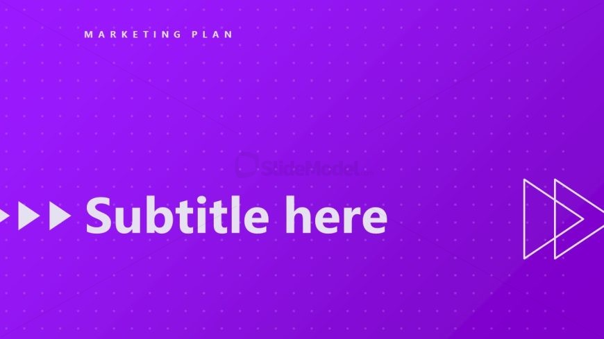 Free Marketing Plan Slide Template