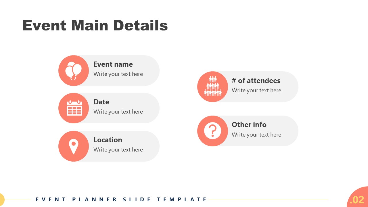 Free Event Planning PowerPoint Template & Google Slides