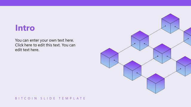 Free Blockchain Slide Powerpoint Template