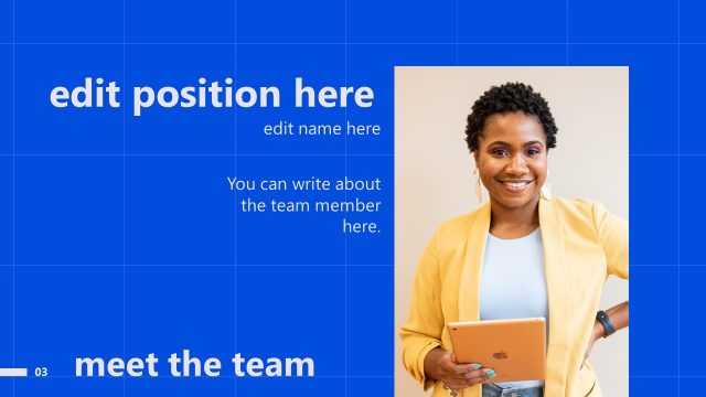 Image Slide for Team Presentation