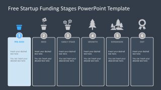 Pre-Seed Slide - Start Up Funding Free Template 