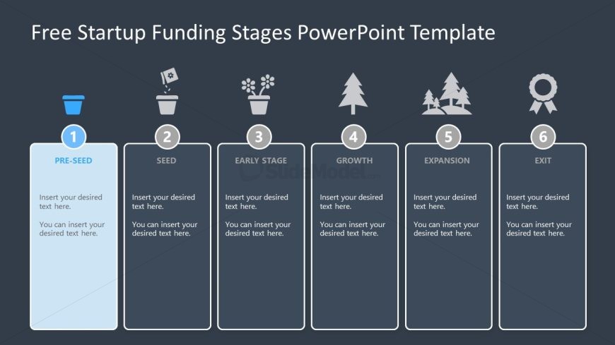 Pre-Seed Slide - Start Up Funding Free Template