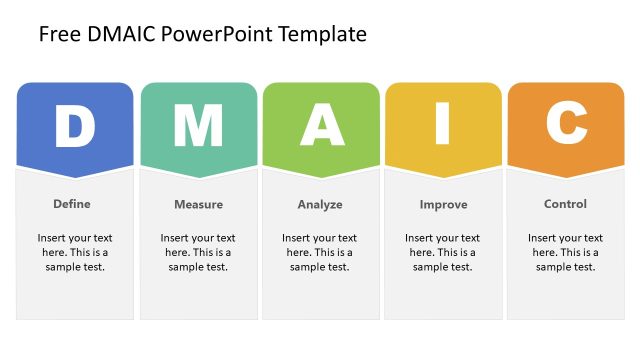 Free DMAIC PPT Slide Template
