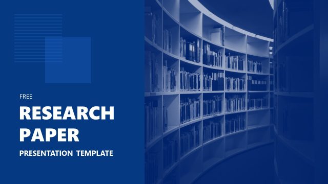 Title Slide – Research Paper PPT Template