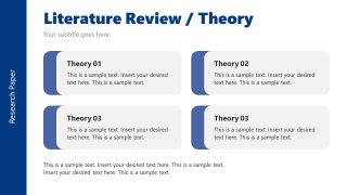 Free Research Paper Slide PPT Template 