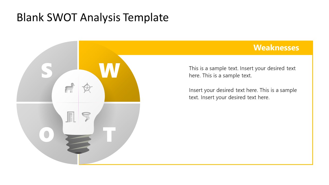 Free Blank Swot Analysis Powerpoint Templates