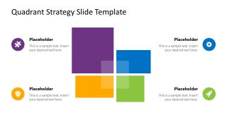 Free Quadrant Strategy PPT Template 