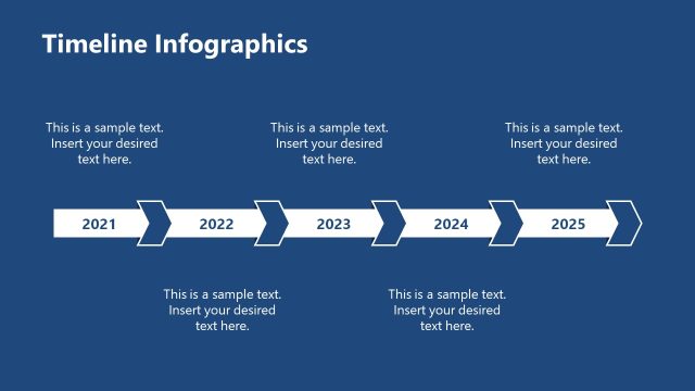 5 Steps PowerPoint Process Diagram Infographics Slide