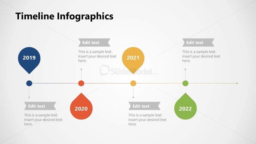 Free Timeline Infographics Template for Presentation 