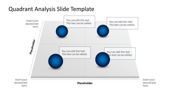 Free 3D Quadrants Analysis Presentation Template 