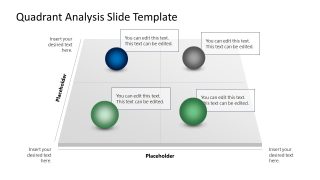 Creative Free 3D Quadrants Analysis PowerPoint Slide 