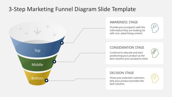 Free Marketing Funnel Diagram PPT Slide 