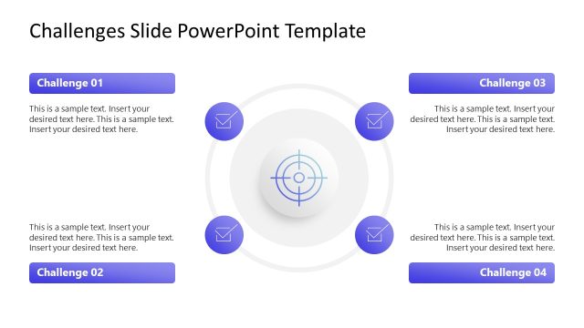 Free Challenges Infographic PPT Template
