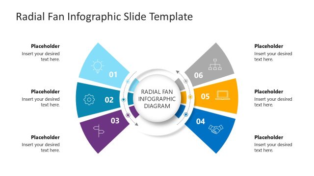 Free Radial Fan Infographic Presentation Template