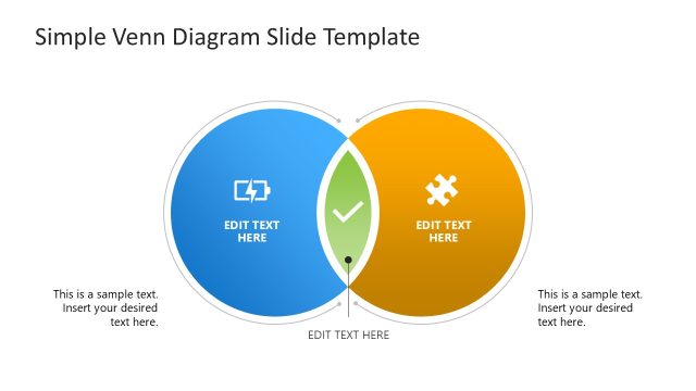 Free Simple Venn Diagram PowerPoint Template