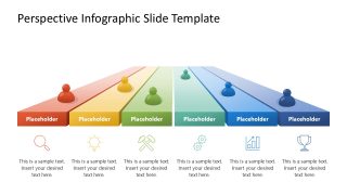 Customizable Free 6-Step Perspective Infographic Template Slide 