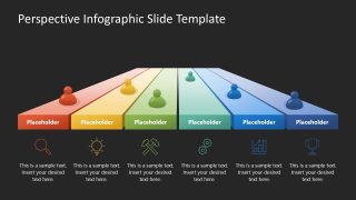 Free 6-Step Perspective Infographic Presentation Template