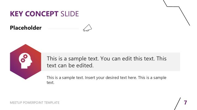 Key Concepts Slide with Infographics