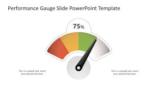Free Performance Gauge Template for PowerPoint 