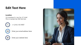 Free Company Profile Infographic Template 