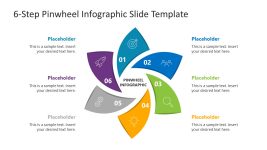 Free 6-Step Pinwheel Infographic Design