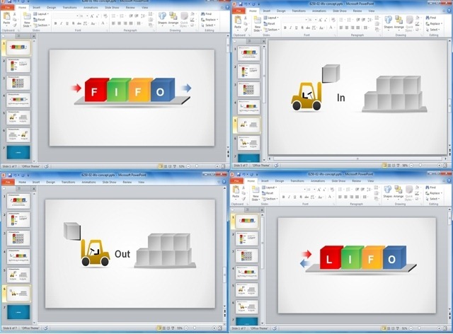LIFO And FIFO Concepts PPT templates