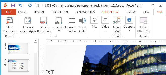 download office mix for powerpoint