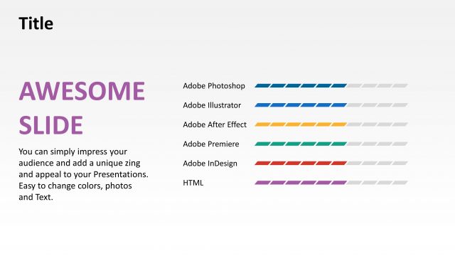 Process Horizontal Diagram Design Template