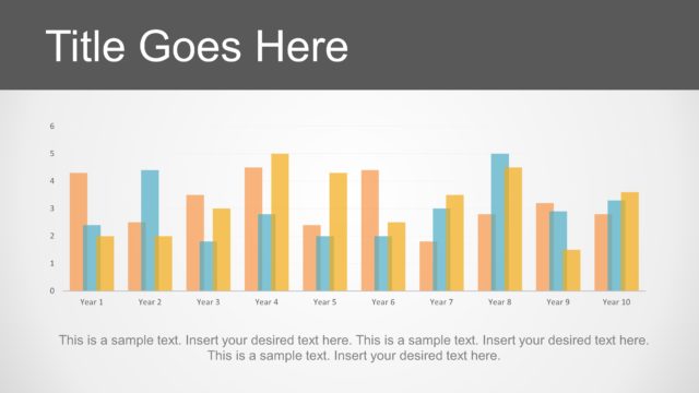 PowerPoint Data-driven Multiple Bar Chart