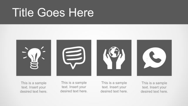 4 Segment Creative Slide